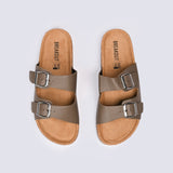 CORK SOLE SLIDES