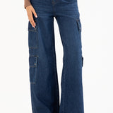 CARGO MEGA WIDE FIT DENIM