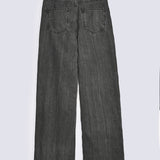 WIDE LEG DENIM WITH SEAM DETAIL