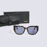 OVERSIZED TORTOISE SHELL SUNGLASSES