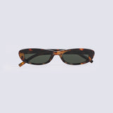 OVAL TORTOISE SHELL SUNGLASSES