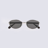 OVAL METAL FRAME SUNGLASSES