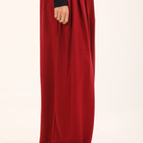 LUXE VISCOSE WIDE LEG TROUSER