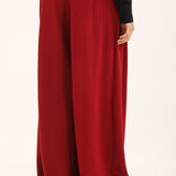 LUXE VISCOSE WIDE LEG TROUSER
