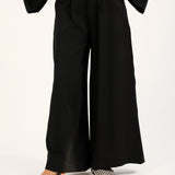 PLEATED MEGA WIDE PANTS