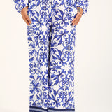 PRINTED MEGA WIDE PANTS