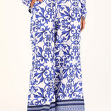 PRINTED MEGA WIDE PANTS