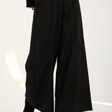 MEGA WIDE PANTS WITH FRONT SEAM