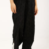 WIDE LEG TROUSER WITH SIDE SLIT