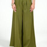 BELTED TAILORED PANTS