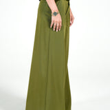 BELTED TAILORED PANTS