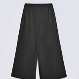 OVERLAP PLEATED TROUSERS