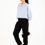 TOP WITH HEM DETAIL