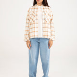 CHECKERED BUTTON DOWN SHIRT