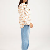 CHECKERED BUTTON DOWN SHIRT