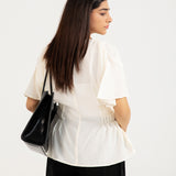 TOP WITH SMOCKING DETAIL