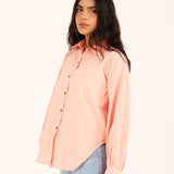 TEXTURED BUTTON DOWN SHIRT