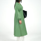 LONG DRESS WITH SLEEVE DETAIL