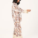 BUTTON DOWN TOP WITH CROCHET DETAIL