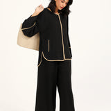 CONTRAST BUTTON DOWN TOP