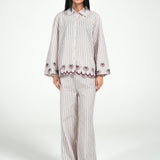 EMBROIDERED BUTTON DOWN SHIRT