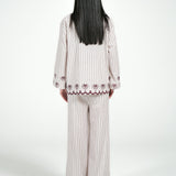 EMBROIDERED BUTTON DOWN SHIRT