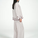 EMBROIDERED BUTTON DOWN SHIRT