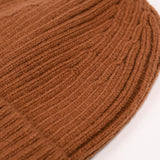 WOOL BEANIE WITH INSIDE FUR
