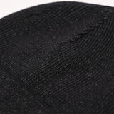 WOOL BEANIE WITH INSIDE FUR