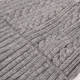 WOOL BEANIE WITH INSIDE FUR