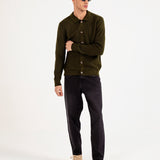 SWEATER POLO CARDIGAN
