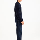 RELAXED FIT CABLE KNIT SWEATER