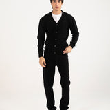RELAXED FIT CARDIGAN SWEATER