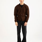 RELAXED FIT CARDIGAN SWEATER