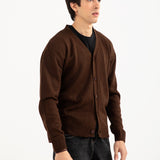 RELAXED FIT CARDIGAN SWEATER