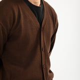 RELAXED FIT CARDIGAN SWEATER