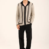 RESORT COLLAR BUTTON DOWN SWEATER