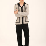 RESORT COLLAR BUTTON DOWN SWEATER