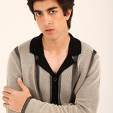 RESORT COLLAR BUTTON DOWN SWEATER