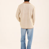 RESORT COLLAR BUTTON DOWN SWEATER