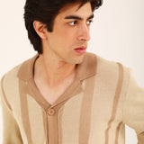 RESORT COLLAR BUTTON DOWN SWEATER