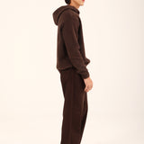 BOXY FIT BRUSHED WOOL BLEND SWEATER