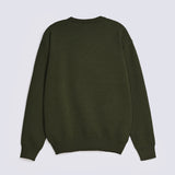 CREW NECK TEXTURED SWEATER