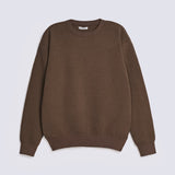 CREW NECK TEXTURED SWEATER