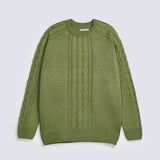 CABLE KNIT SWEATER