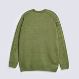 CABLE KNIT SWEATER