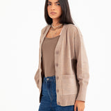 CARDIGAN WITH POCKETS DETAIL