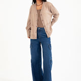 CARDIGAN WITH POCKETS DETAIL