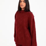 OVERSIZED TEXTURED JUMPER