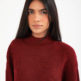OVERSIZED TEXTURED JUMPER